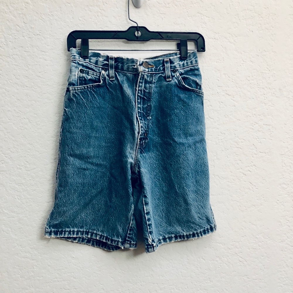 Vintage High Waisted Denim Shorts